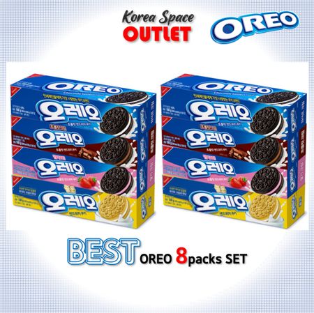 [OREO] Набор печенья BEST Oreo Oreo 4pcs set
