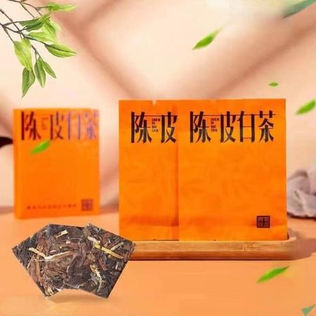 250 г белого чая с кожурой мандарина Белый чай Fuding Портативный мини-чайный блок Преимущества