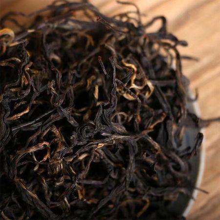 500 г Юньнаньский черный чай Дяньхун с медовым ароматом, листовой черный чай для похудения