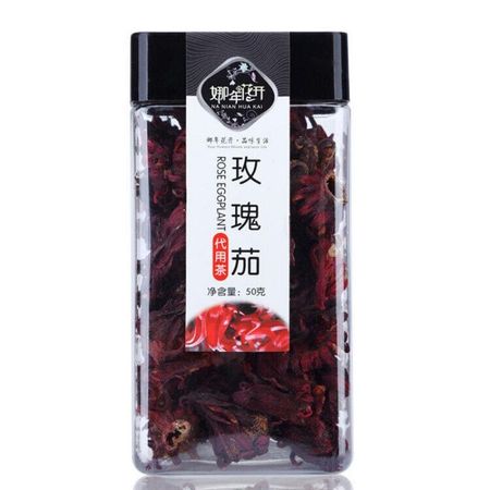 50 консервированных трав Keluo Shen Fang, полезный чай с цветами розы и баклажанов