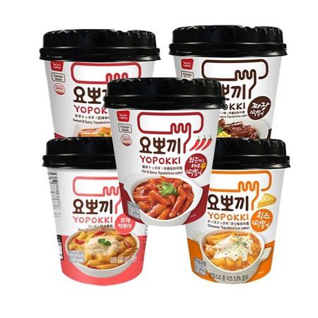 [Знаменитая корейская еда] Ёпокки Токпокки (5 типов) #black soybean 1cup