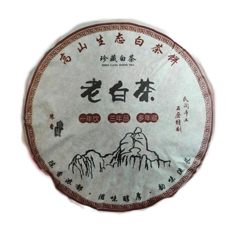 350 г 2010 Top Shoumei Old White Tea Fuding Old White Tea Cake Health Care Чай 350g