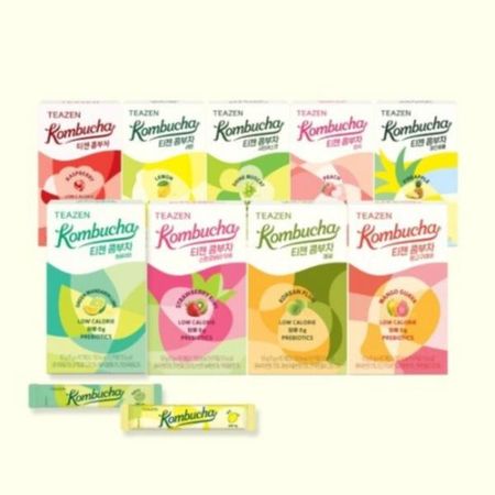 [Teazen] Teazen Комбуча Микс 9 вкусов 90 стиков 90 sticks