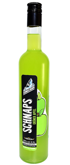 Schnapps Green Apple Schnee Jager