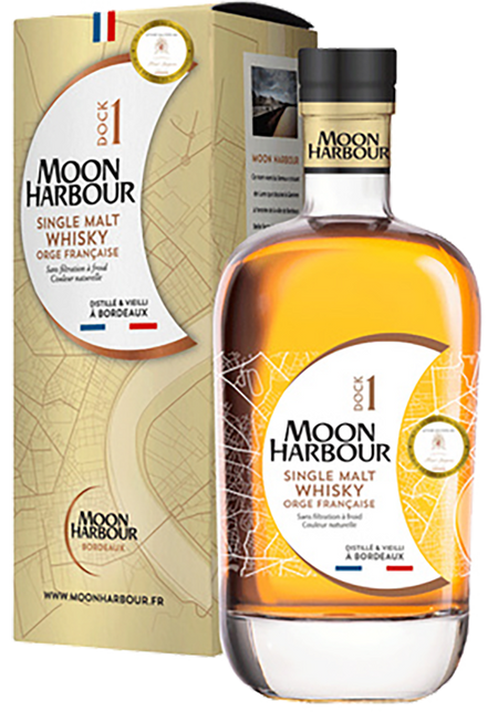 Moon Harbour Dock 1 Single Malt Whisky Chateau Haut-Bergeron (gift box)