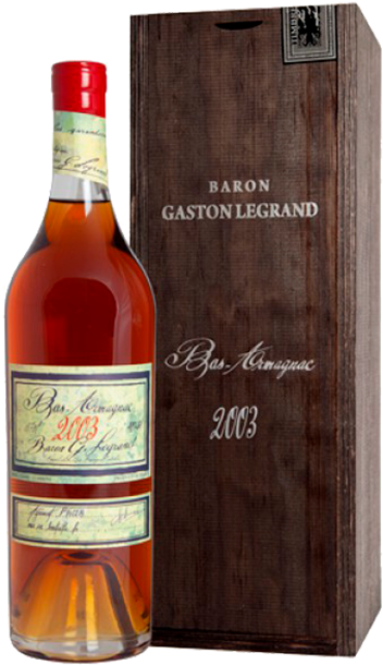 Baron Gaston Legrand 2003 Bas Armagnac (gift box)