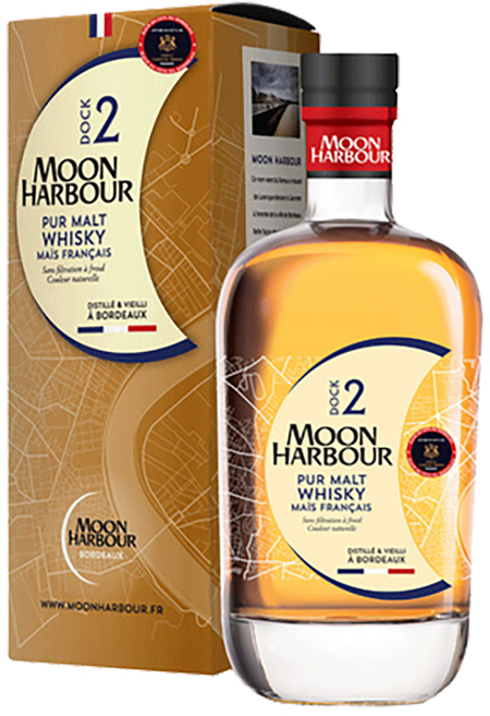 Moon Harbour Dock 2 Pur Malt Whisky Chateau Cantenac Brown (gift box)