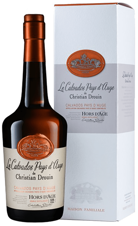 Calvados Hors d'Age 18 Years Old Pays d'Auge AOC Christian Drouin (gift box)