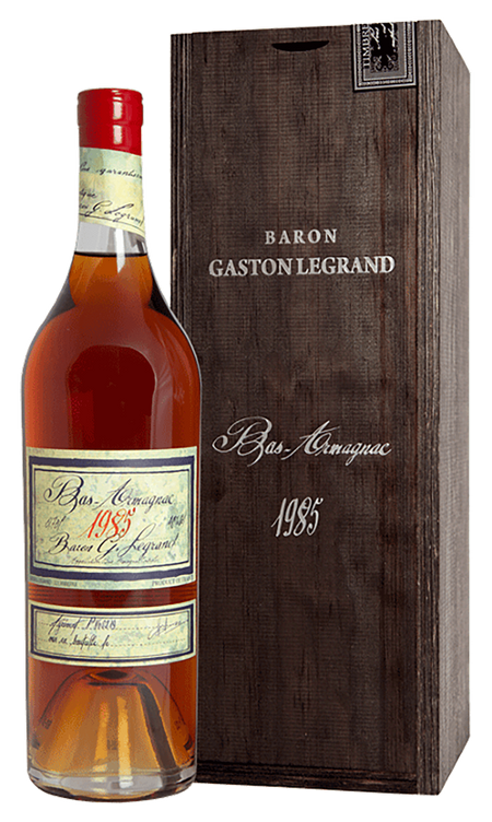 Baron Gaston Legrand 1985 Bas Armagnac (gift box)