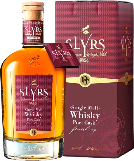 Slyrs Port Cask Finish Single Malt Bavarian Whisky (gift box)