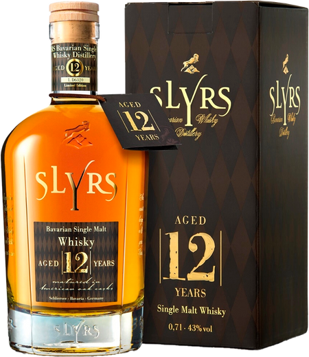 Slyrs Single Malt Bavarian Whisky 12 y.o. (gift box)