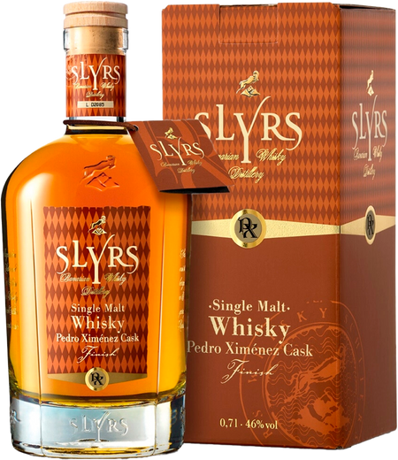 Slyrs Pedro Ximenez Cask Finish Single Malt Bavarian Whisky (gift box)