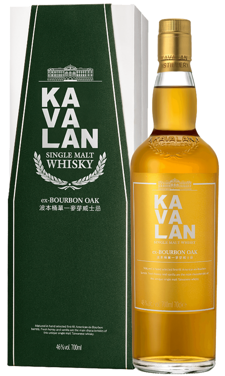 Kavalan Ex-Bourbon Oak Single Malt Whisky (gift box)