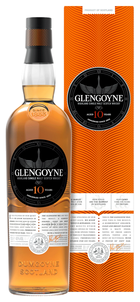 Glengoyne Highland Single Malt Scotch Whisky 10 y.o. (gift box)