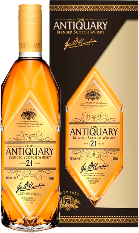 The Antiquary Blended Scotch Whisky 21 y.o. (gift box)