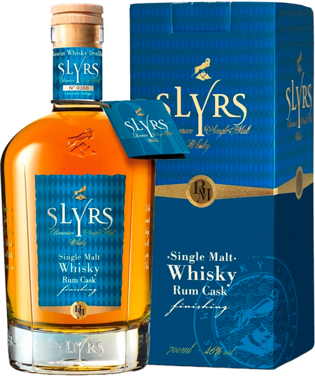 Slyrs Rum Cask Finish Single Malt Bavarian Whisky (gift box)