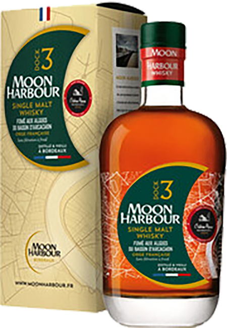 Moon Harbour Dock 3 Single Malt Whisky Chateau Pipeau (gift box)