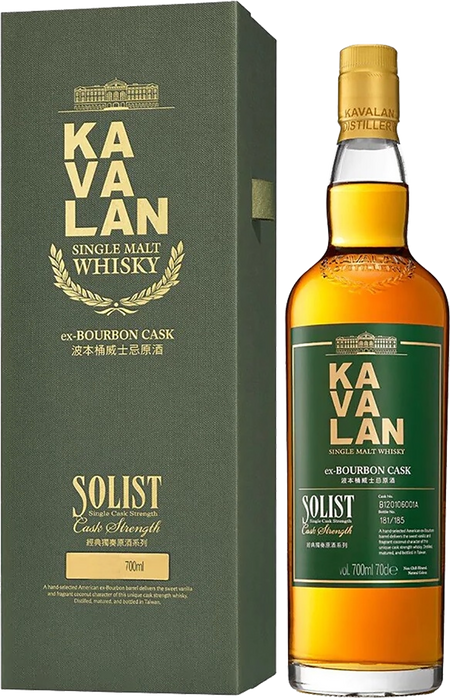 Kavalan Solist Ex-Bourbon Cask Single Malt Whisky (gift box)