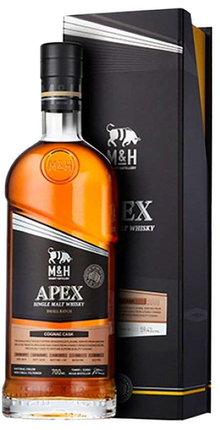 MandH Apex Peated Sherry Cask Single Malt Whiskey (gift box)