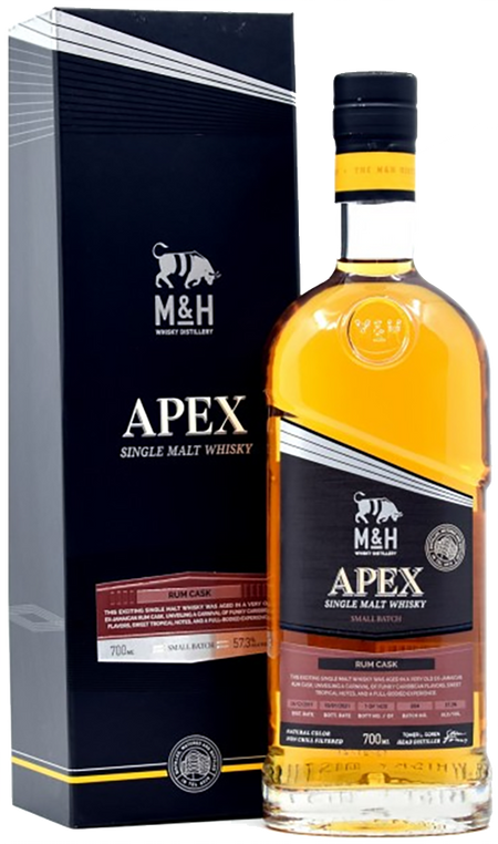 MandH Apex Rum Cask Single Malt Whiskey (gift box)