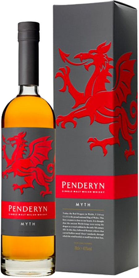 Penderyn Myth Single Malt Welsh Whisky (gift box)