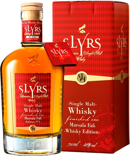 Slyrs Marsala Cask Finish Single Malt Bavarian Whisky (gift box)