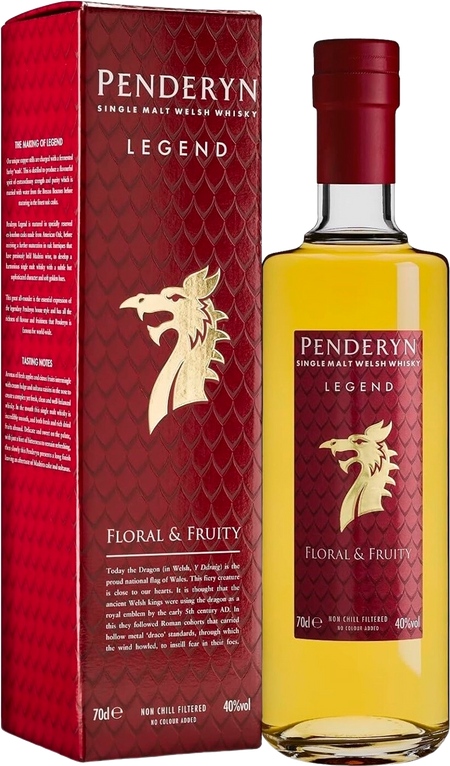 Penderyn Legend Sinlge Malt Welsh Whisky (gift box)