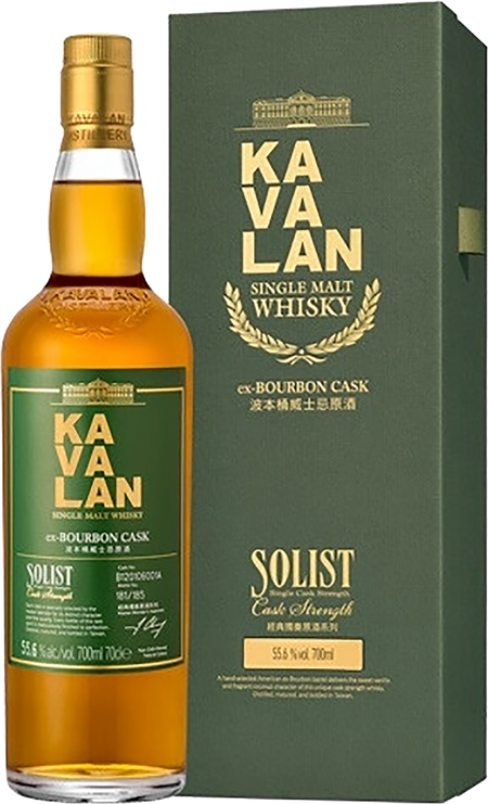 Kavalan Solist Ex-Bourbon Cask Single Malt Whisky (gift box)