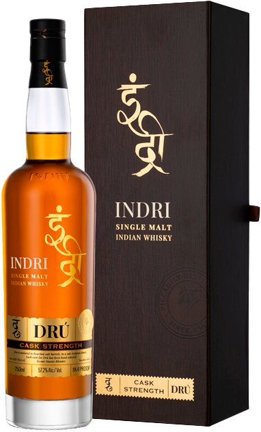 Indri Dru Single Malt Whisky 7 y.o. (gift box)