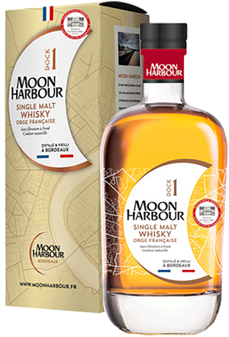 Moon Harbour Dock 1 Single Malt Whisky Chateau La Louviere (gift box)