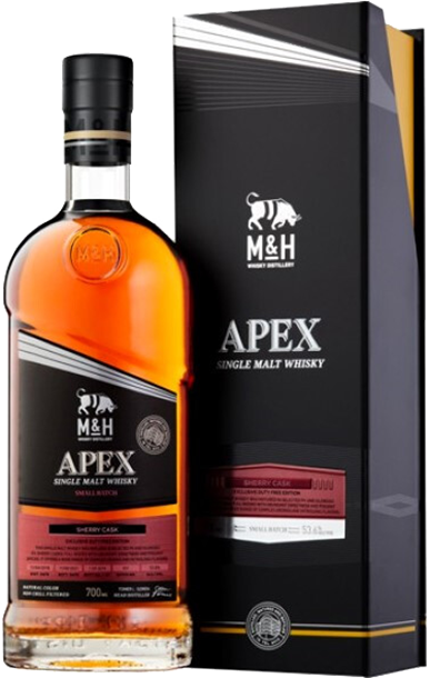 MandH Apex Sherry Single Malt Whiskey (gift box)