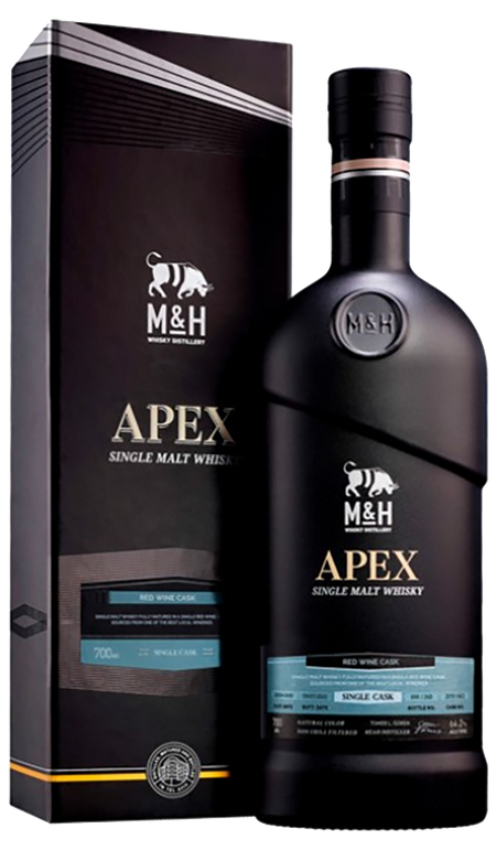 MandH Apex Red Wine Cask Single Malt Whiskey (gift box)