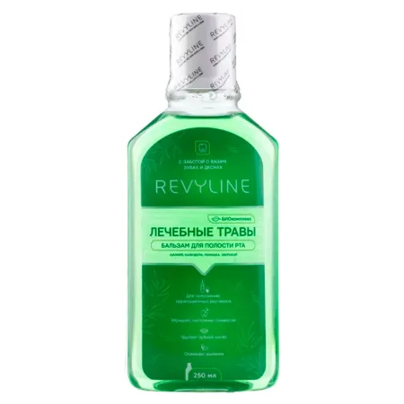 Ополаскиватель Revyline Лечебные травы 250 мл 450₽