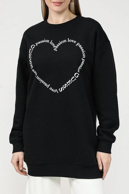 Хлопковый свитшот с принтом Guess 3950₽