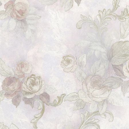 Обои Prima Italiana Ortisei 80501 Винил на флизелине 10610 РозовыйСиреневыйЗеленый Цветы 5200₽
