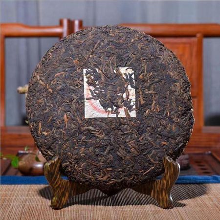 357г Юньнаньский старый пуэр, приготовленный чай Шэнши Чуаньци, спелый чайный пирог, черный чай