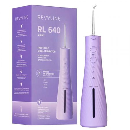 Ирригатор Revyline RL 640 сиреневый 6490₽