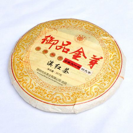 Nonpareil Supreme Organic Golden Buds Dian Hong Китайский черный чайный торт 357г