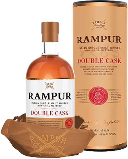 Rampur Double Cask Indian Single Malt Whisky (gift box)