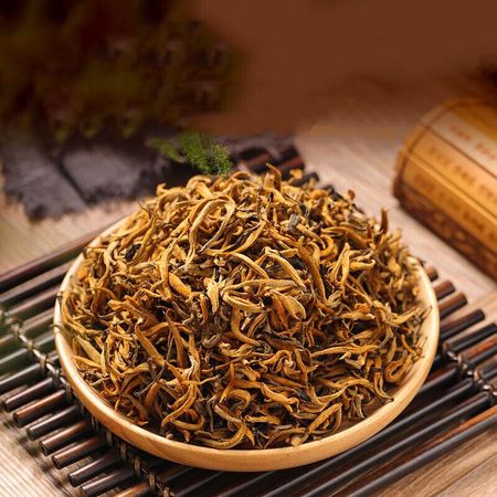 500 г чая Yunnan Top Gold Wire Dian Hong, красный органический черный чай с одним бутоном