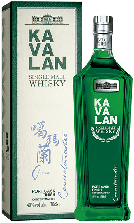 Kavalan Concertmaster Port Cask Finish Single Malt Whisky (gift box)