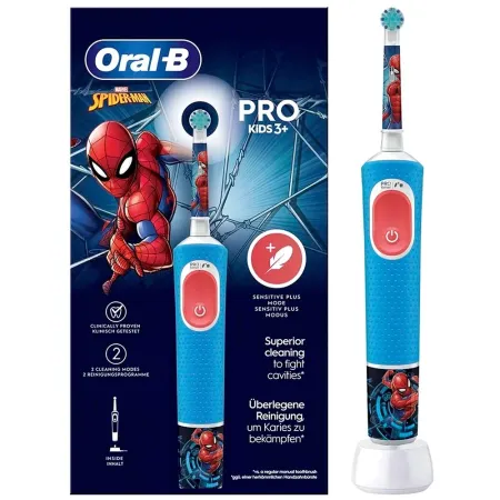 Электрическая зубная щетка Oral-B Vitality Kids D103 Spiderman 3490₽