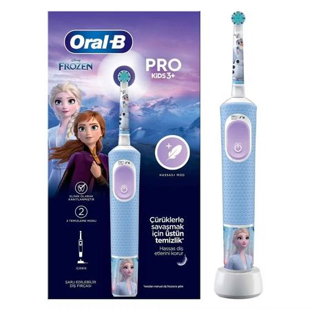 Электрическая зубная щетка Oral-B Vitality Kids D103 Frozen 3490₽