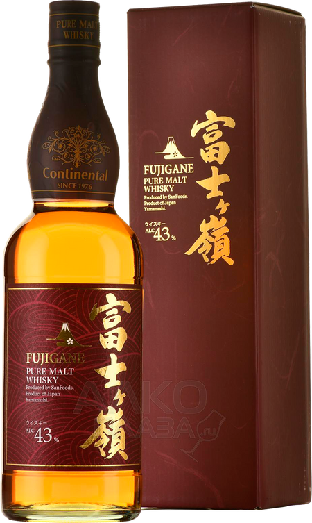 Fujigane Pure Malt Single Malt Japanese Whisky (gift box)