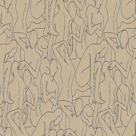 Обои LOYMINA Amazonia Ins2 004 Флизелин 11005 БежевыйЧерный ЛюдиАбстракция 12375₽