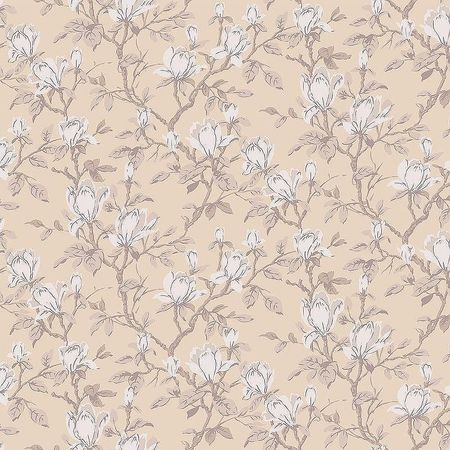 Обои Milassa Status IV MR1 002 Флизелин 11005 Бежевый Цветы 6765₽