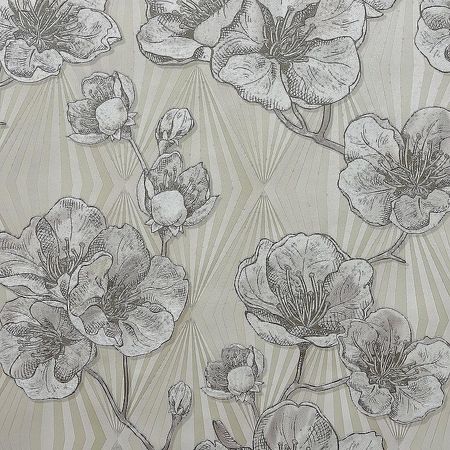 Обои Solo Anemone 168544-23 Винил на флизелине 1061005 Бежевый ГеометрияЦветы 3200₽