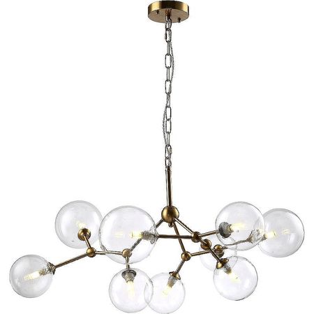 Люстра Crystal Lux Maximo SP9 Bronze Прозрачная Бронза 34900₽