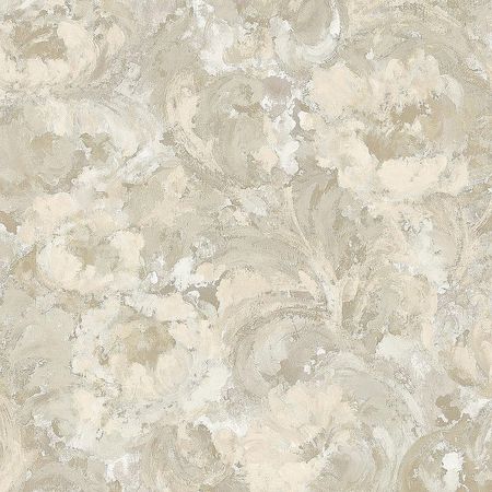 Обои Prima Italiana Arte Bella 80322 Винил на флизелине 10610 БежевыйЗолото АбстракцияЦветы 5200₽