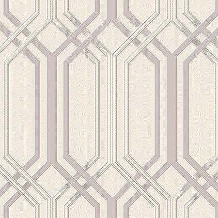 Обои LOYMINA Clair CLR3 002 Винил на флизелине 11005 БелыйСеребряный Геометрия 12530₽